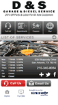 Mobile Screenshot of dandsgaragediesel.com